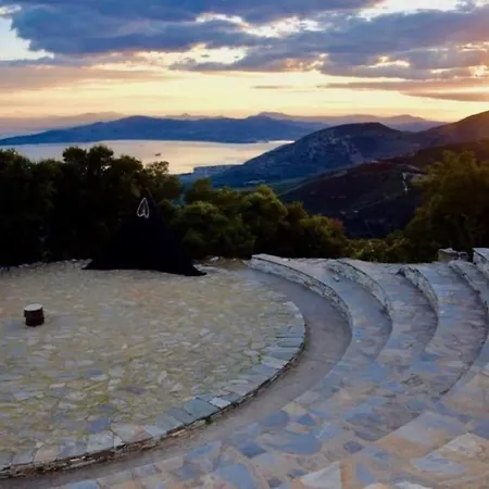 빌라 Aenaon With Private Pool Panoramic View