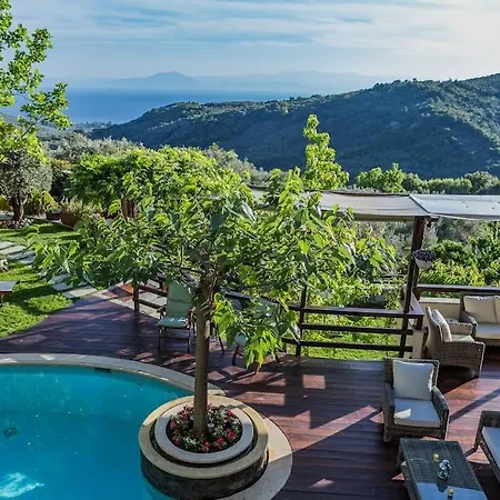 빌라 Aenaon With Private Pool Panoramic View