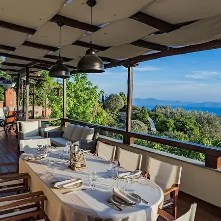 Aenaon With Private Pool Panoramic View Villa *