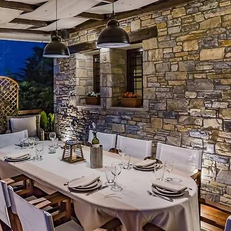 Aenaon With Private Pool Panoramic View