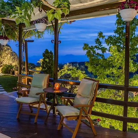 빌라 Aenaon With Private Pool Panoramic View