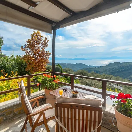 Aenaon With Private Pool Panoramic View *