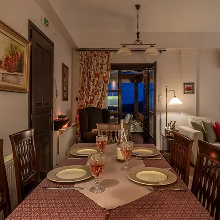 빌라 Aenaon With Private Pool Panoramic View