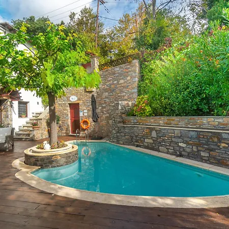 Aenaon With Private Pool Panoramic View Милея
