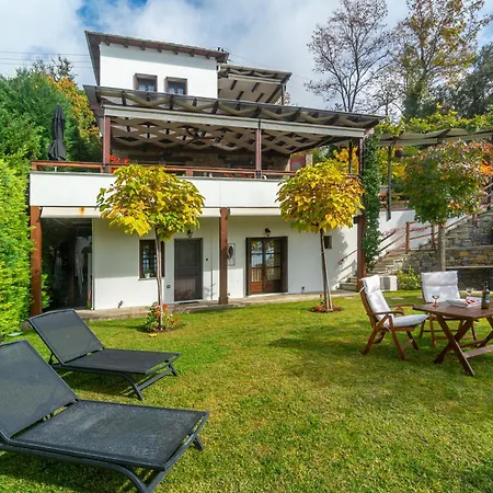 Aenaon With Private Pool Panoramic View 빌라 Miléai